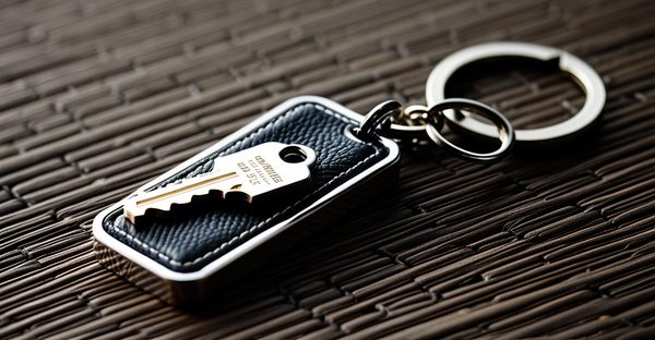 Porte-clés pour homme : l'accessoire élégant et pratique à connaître